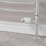 M-TRV-072-ST-W-PIP-LS03 - Ramone Modern TRV White Towel Radiator Valves M-TRV-072-ST-W-PIP-LS03 - Ramone Modern TRV White Towel Radiator Valves
